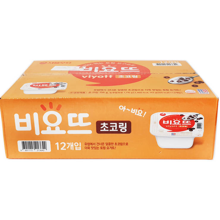  특별할인 꿀템 비요뜨 초코링 143g x 12EA