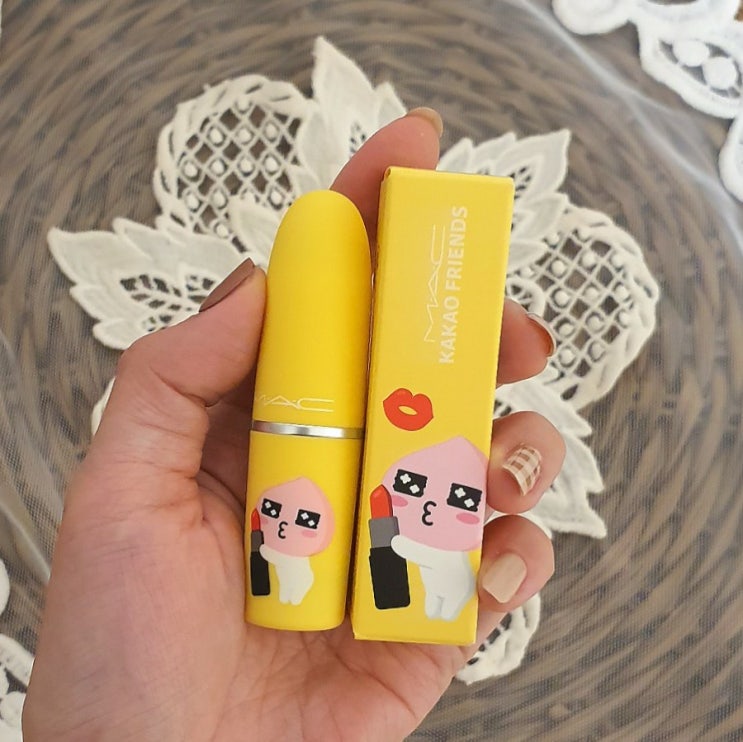  맥 씨쉬어 카카오프렌즈 러브립스 입술에 봄이왔어요