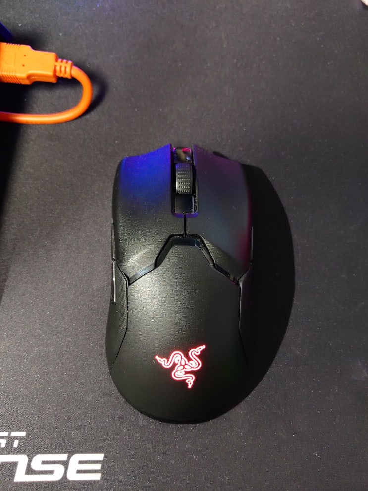  RAZER VIPER ULTIMATE : "가벼움" 이 한마디로 정리되는 미(美 )친 마우스
