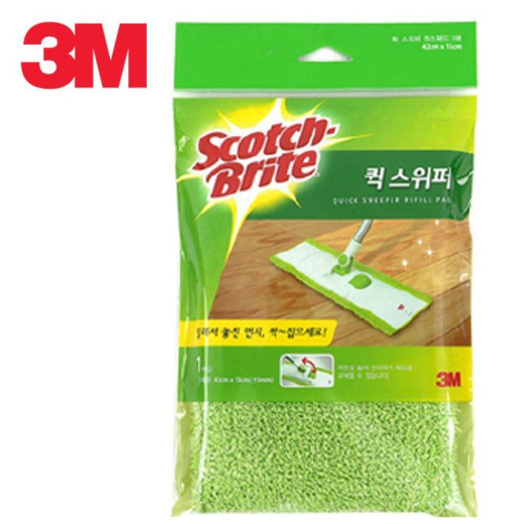  {가성비} ksw35063 3M 스카치브라이트 퀵 스위퍼 mg464 리필패드퀵스위퍼막대걸레3m막대걸레정전기청소포물걸레청소포스위퍼 {합리적쇼핑}