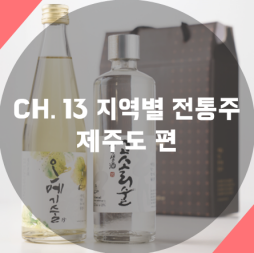  [술담화] CH.13 지역별 전통주 - 제주도 편
