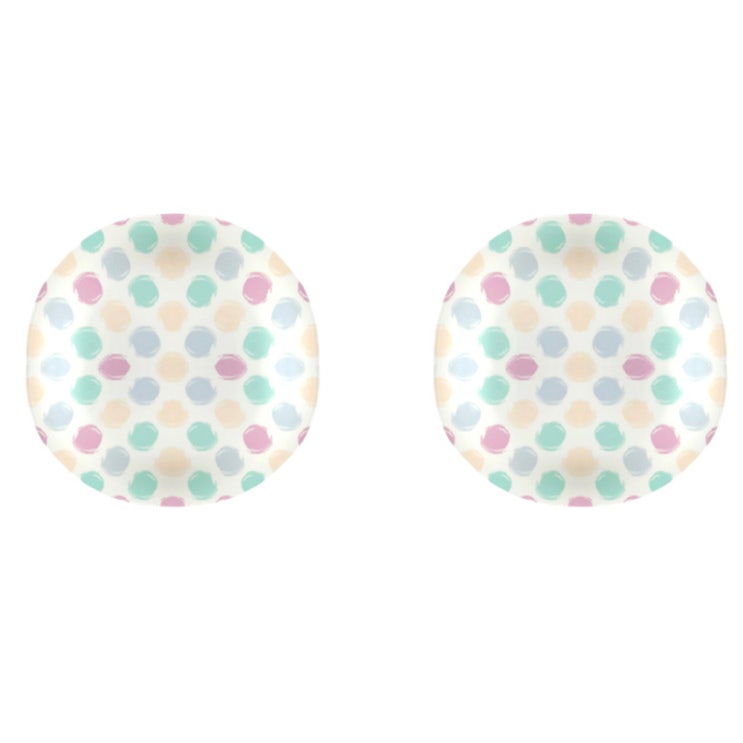 구찌니 글램 로맨틱 디너접시 2p 혼합 색상