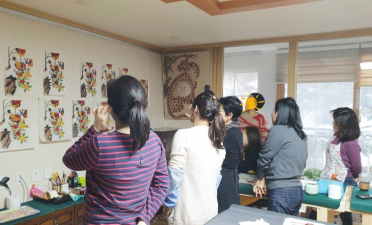  죽전화실 수업풍경
