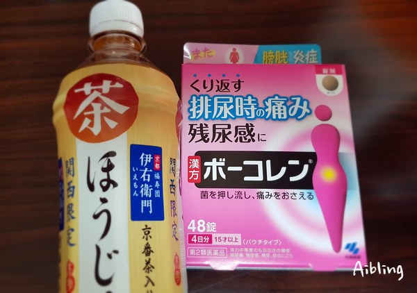 일본 약국에서 살 수 있는 방광염약 보코렌