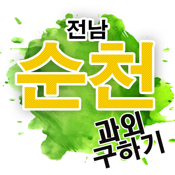  순천 영어과외 왕지 조례 연향동 고등학생 수학 국어 전문과외 잘하는 선생님!