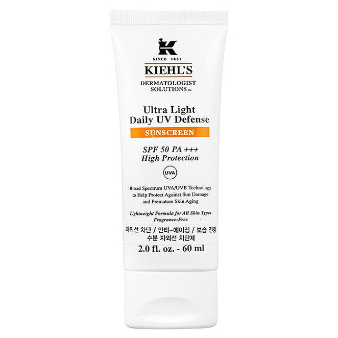  {특별할인BEST3}키엘선크림관련 -키엘 울트라 라이트 데일리 UV 디펜스 선스크린 SPF50 PA+++, 60ml, 1개