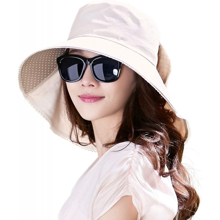 코로나바이러스마스크 UV 보호 태양 모자 여성 여름 원예 낚시 하이킹 여행 그늘 모자 넓은 챙 Packable 작은 베이지  구매하고 아주 만족하고 있어요!