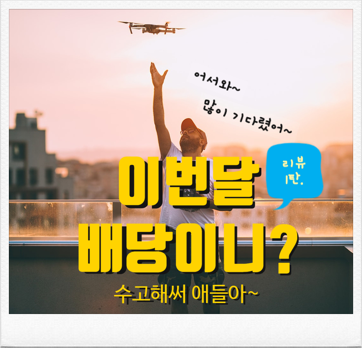  1월 배당결산 리뷰 1탄 + 월배당주 소개팅