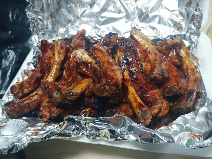  [포장 후기]쪽갈비 포장 5인분/45000원치/쪽갈비에 맥주 한잔/부산 하단/부산쪽쪽갈비 포장/맛있는 쪽갈비