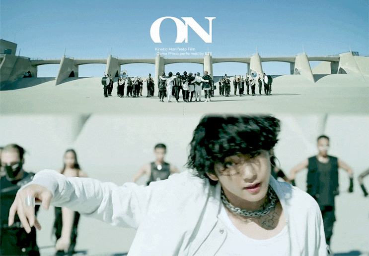<b>방탄소년단</b>(BTS) 정규4집 타이틀곡 ON <b>키네틱</b> 매니페스토... 