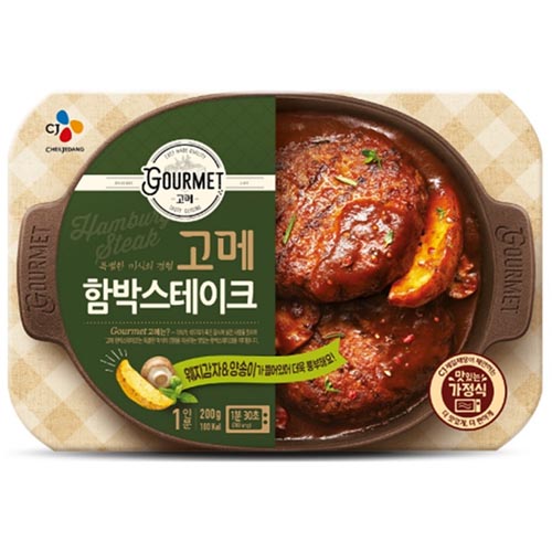  고메식품추천 고메 함박스테이크, 200g, 1개_37  코로나비상식량추천