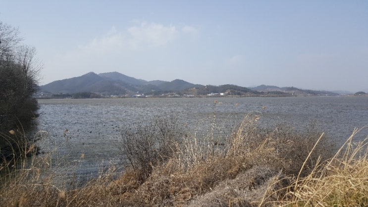 창원 <b>주남 저수지</b> 오토바이 강풍