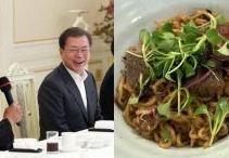  문재인 대통령 짜파구리 논란