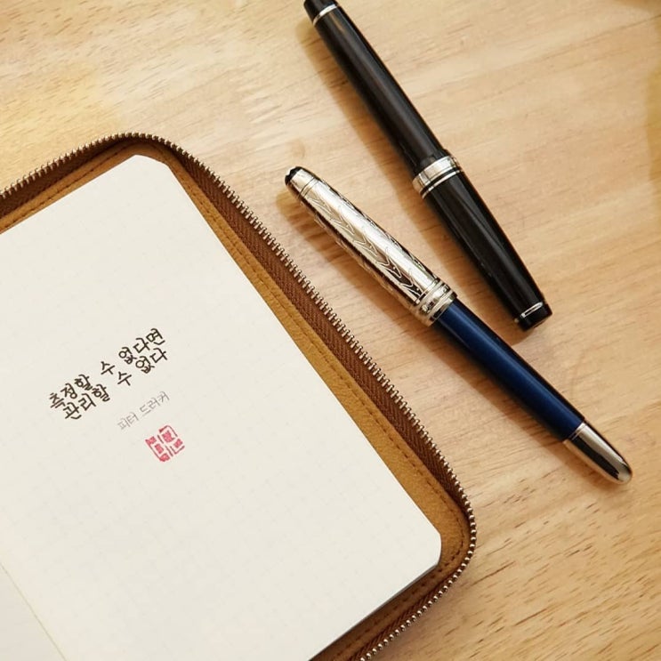  관리하고 싶다면… (몽블랑 어린왕자 솔리테어 듀에 클래식 f닙)