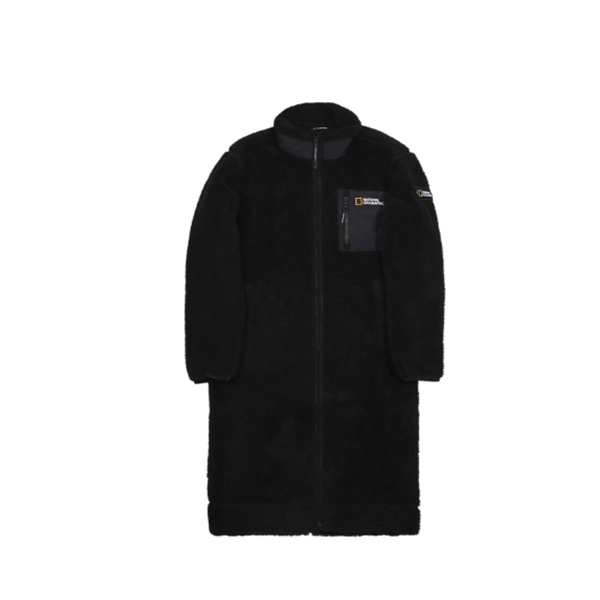  {착한가격} 내셔널지오그래픽 루펄리 플리스 롱기장 뽀글이 블랙 N193UFT130CARBON BLACK 턴잇업 다운패딩점퍼 {합리적 쇼핑}
