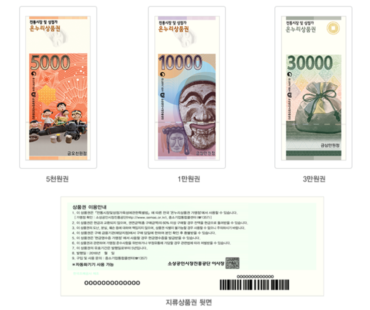  온누리상품권 알고쓰면 완전 이득!! - 구매 구입처 사용처
