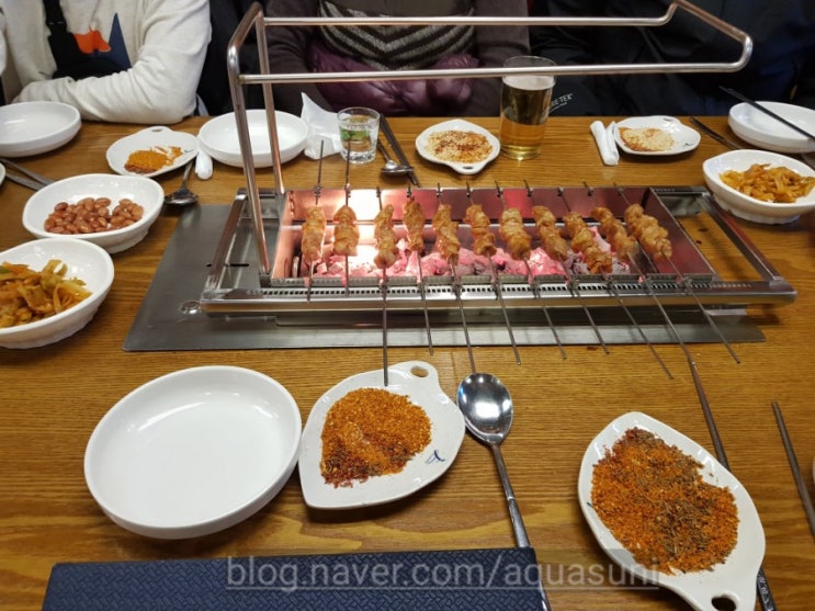  양꼬치 맛있는 구로디지털단지역 앞의 풍무양꼬치