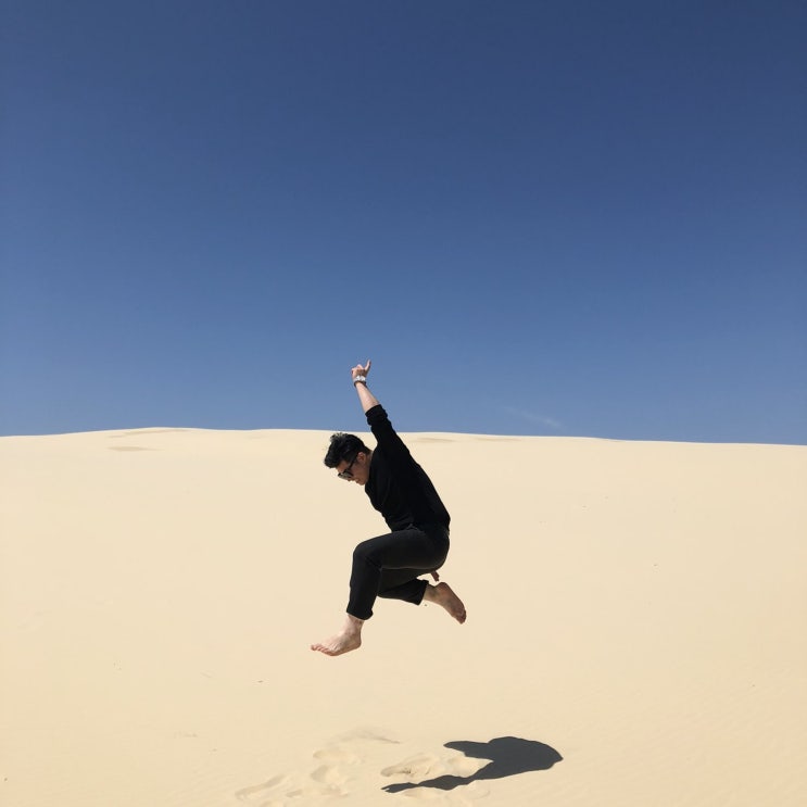 호주 시드니 사막이 존재한다고??? 시드니 포트스테판 모래사막 인생샷 찍고 모래썰매 후기