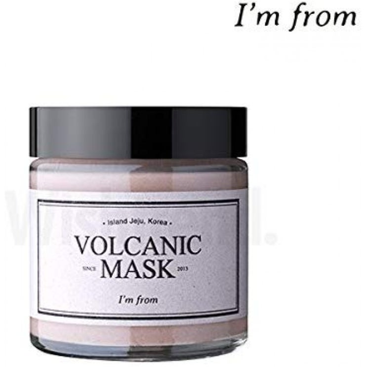  ️[초특가세일 리뷰][마스크100매]  I M FROM Volcanic Mask 110g Natural Volcanic Clay 86  Absorbs excess sebum an