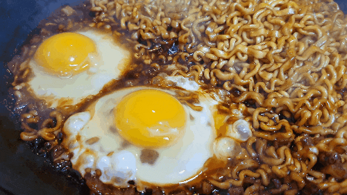  오뚜기 콜라보 마라짜장면 레시피 ( 마라샹궈면+오뚜기 짜장면 ) 변신짜파구리