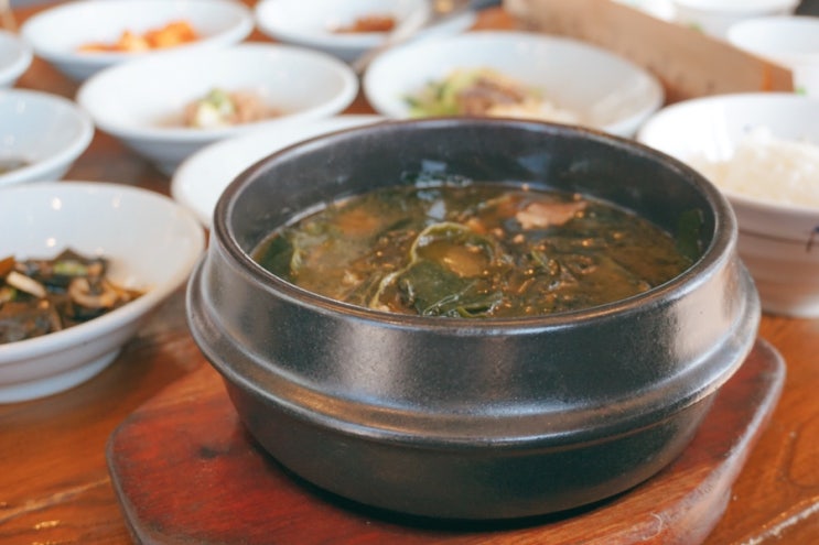  부산/해운대 마린시티 맛집 '풍원장' 미역국 정찬 & 카페 '브알라' Vaila cafe