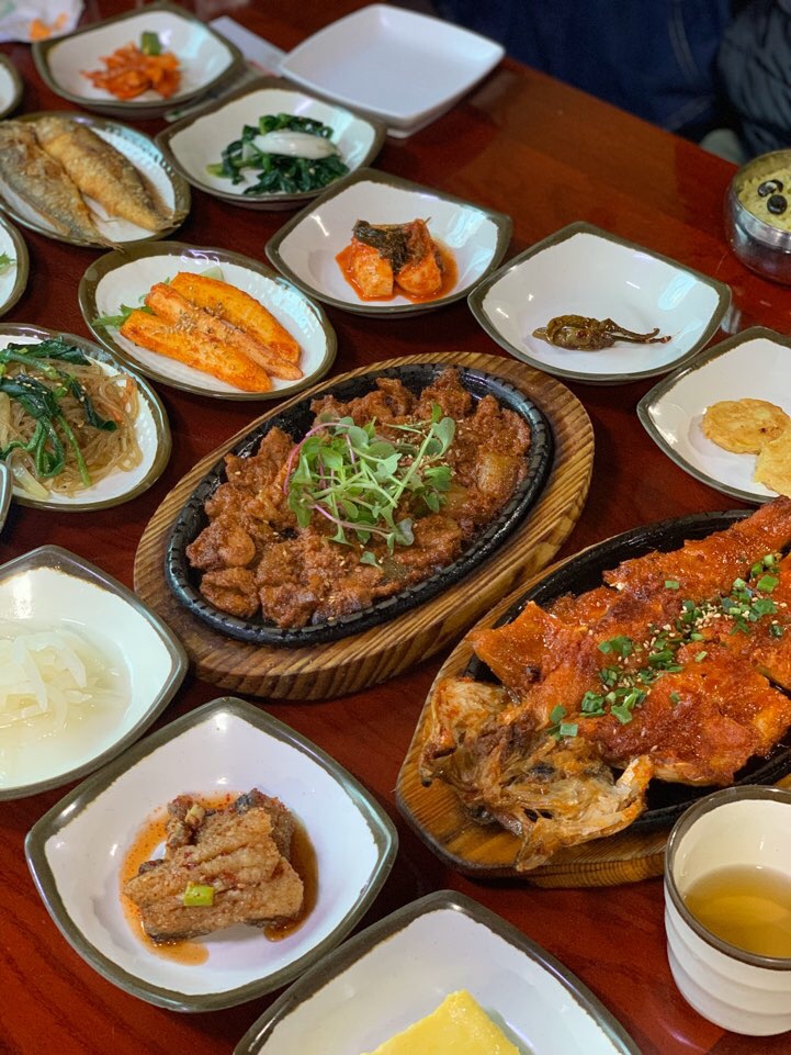 [파주] 프로방스 맛집 '옛날시골밥상' 솔직후기 (돼지불고기&황태구이 특정식)