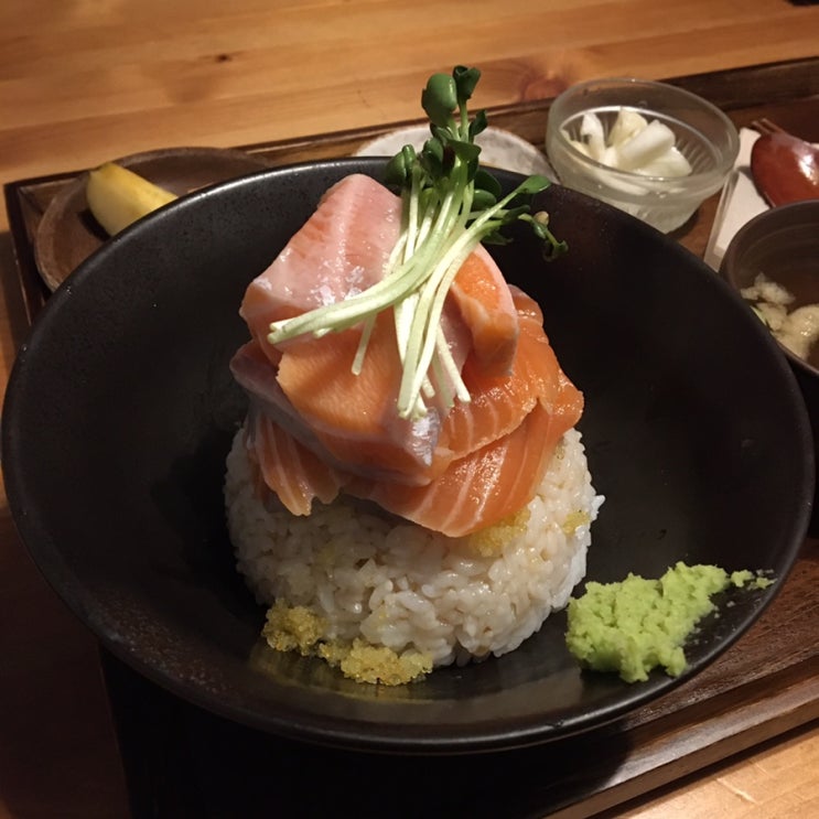  광주맛집)연어덮밥, 조선대후문, 소보쿠
