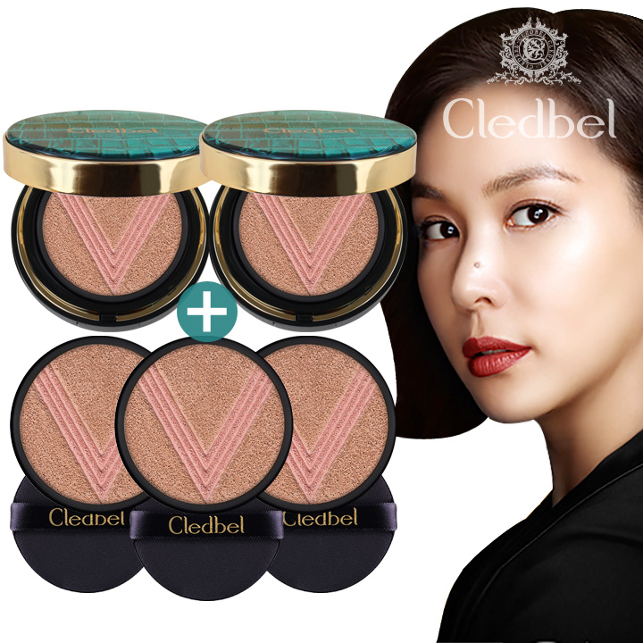  믿고쓰는 상품 끌레드벨 홀리데이 와니 V쿠션 그린 23호 본품2리필3 단일상품 단일상품 확인하고 결정하세요!