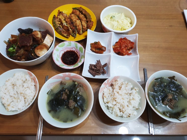  남친이 차려준 최고의 생일상!!