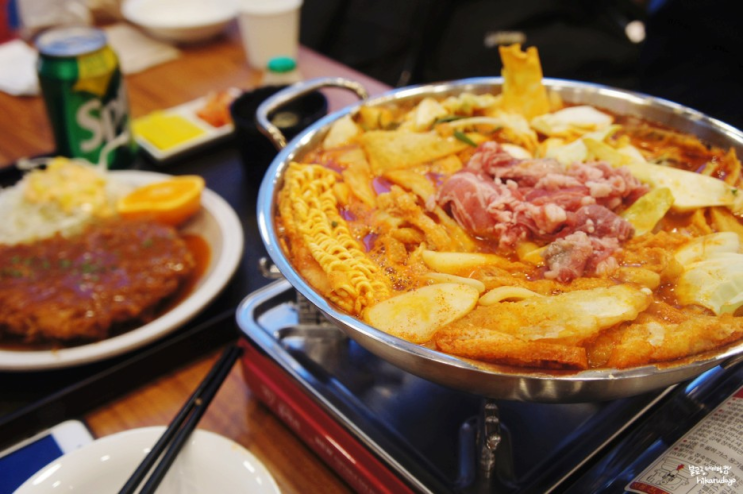  주엽 떡볶이맛집 사리무한에 돈까스! 미스터빠삭