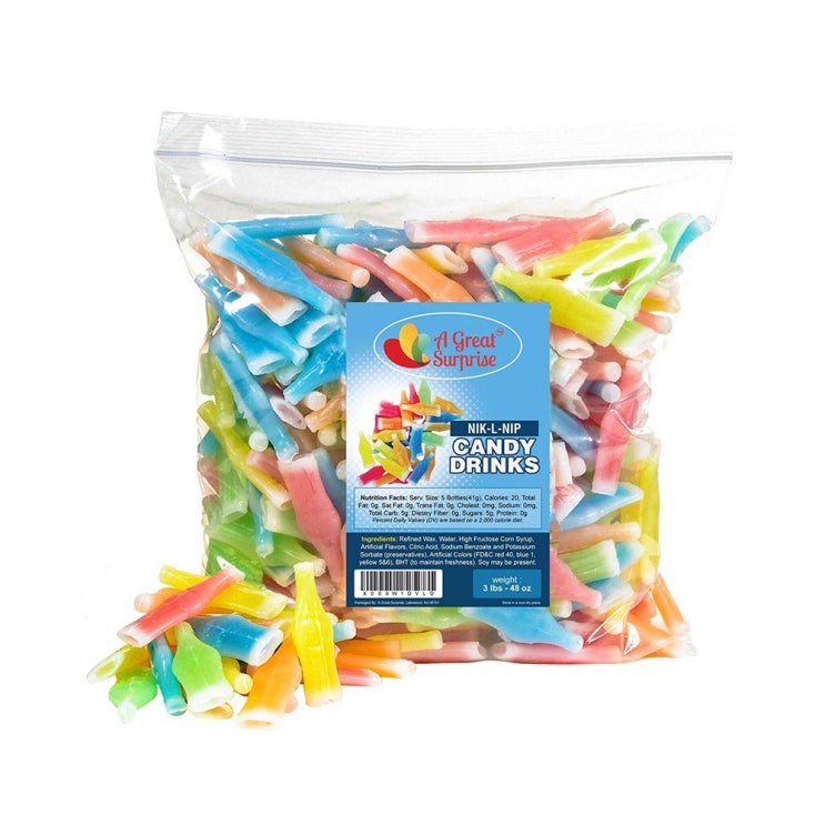   A great surprise 닉클립 왁스 병 캔디 13kg Wax Bottles Nik L Nip 1개 3lb