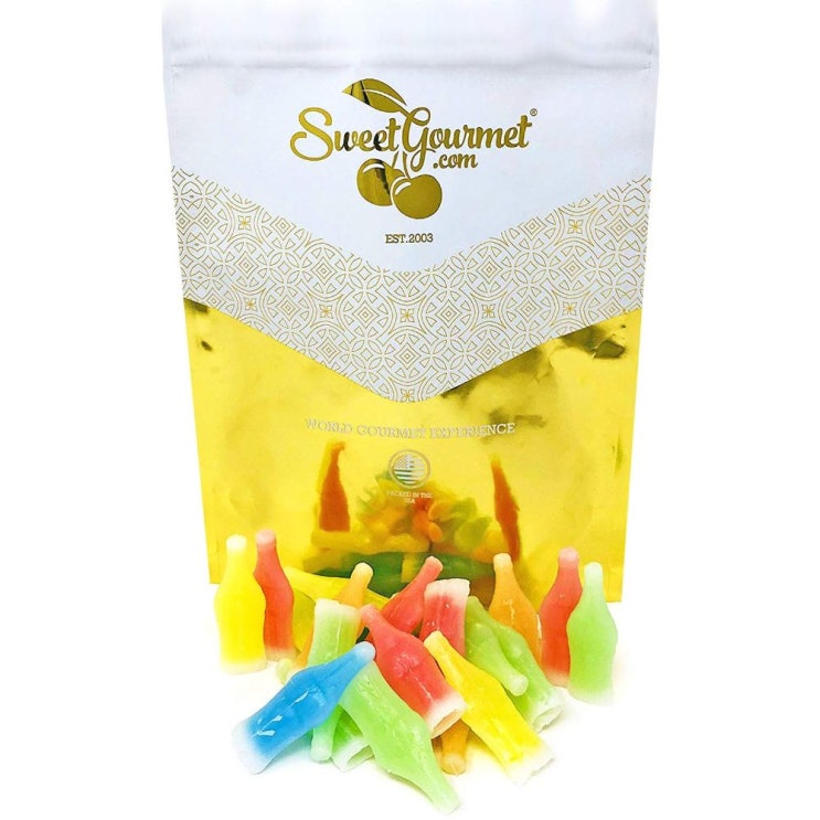   닉클립 유튜브 BJ 먹방 왁스병 캔디 대용량 2lb 2파운드