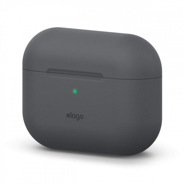  [역대급세일] elago 원래 케이스 애플 AirPods와 호환 프로  보호 실리콘 커버 전면 LED 표시 스크래치 방지 맞춤 테스트 다크 그레이 확인해볼까요?