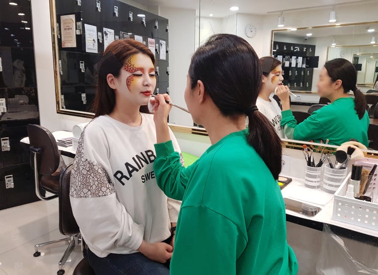  노원 메이크업 학원(미용학원):: 내돈내산 솔직 수강후기