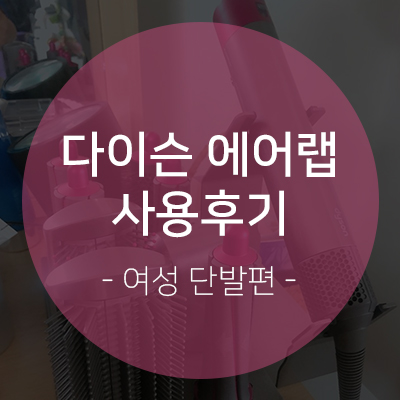  다이슨 에어랩 스타일러로 거지 존 탈출하기
