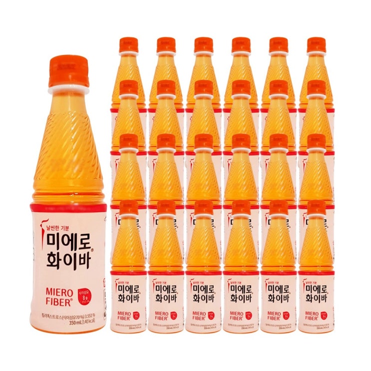  미에로화이바 PET 350ml x 24개 올리고음료