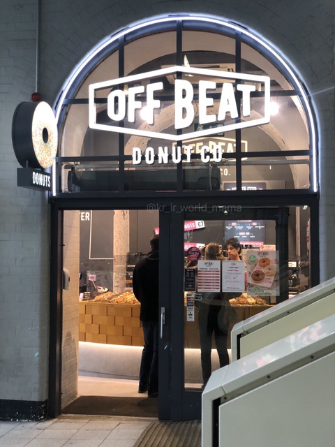  더블린 도넛 맛집추천 off beat 아일랜드 도넛가게 본점에서