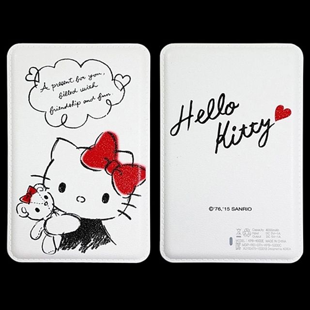  특별할인 꿀템 ksw69992 헬로키티 보조배터리 hy255 4000mAh58통합핀스케치키티 1 보고 결정하세요!!