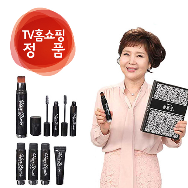  새치염색 [정품TV홈쇼핑] 새치붓 새치커버 흰머리 새치 염색약 커버스틱 뿅뿅붓 10초 5초, 1개, 뿅뿅붓 1셋트(흑갈색)_5 10초새치커버틴트 추천제품입니다.