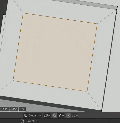  [Blender 2.82] bevel 버텍스에 적용하기