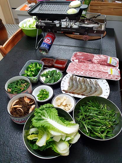  [아빠 집밥] 집에서 삼겹살 파티
