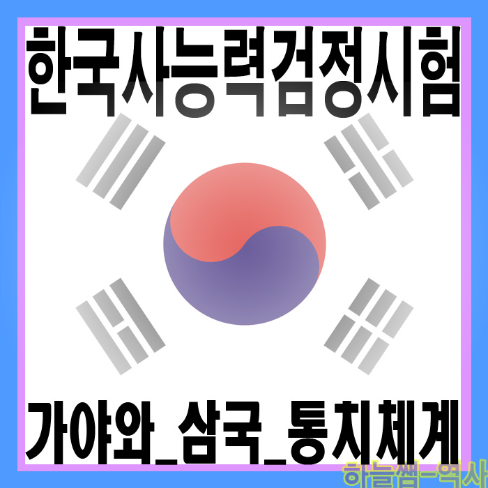  한국사능력검정시험 단계별 총정리_시험 대비 가야와 삼국 통치체계_삼국통일