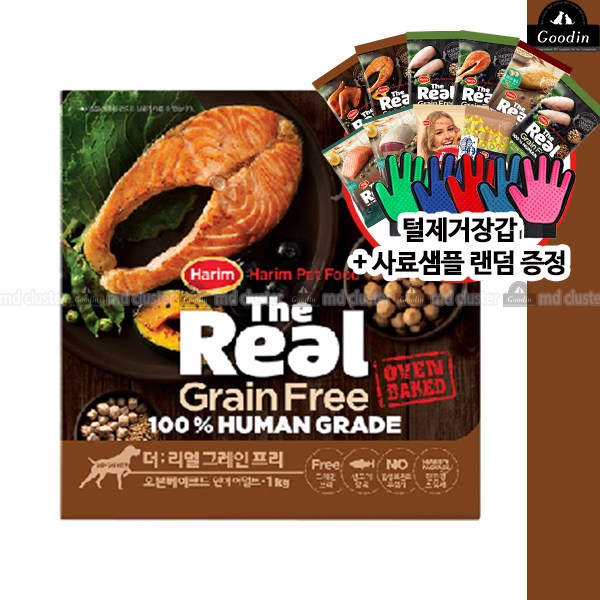  더리얼 그레인프리 오븐베이크드 연어 어덜트 1Kg 더리얼 그레인프리 오븐베이크드 연어어덜트1Kg 선물
