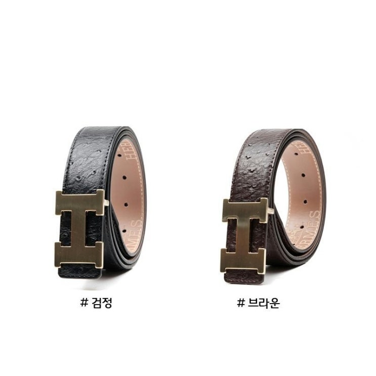  리뷰가 좋은 남성 hermes 오스트리치 레더빌드 정장벨트 제품을 소개합니다!!