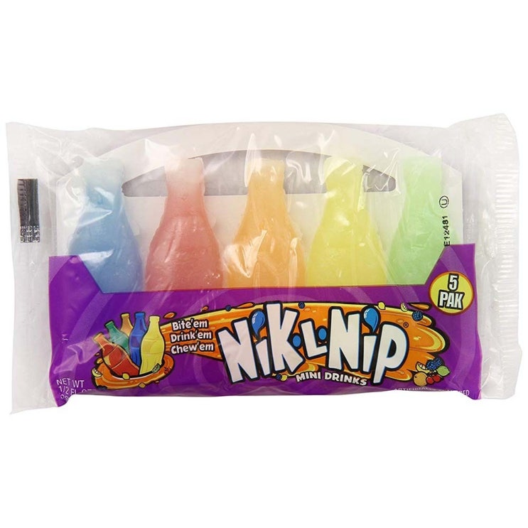  NikLNip 닉클립 왁스병 캔디 낱개포장 48g 18팩 1팩 136kg