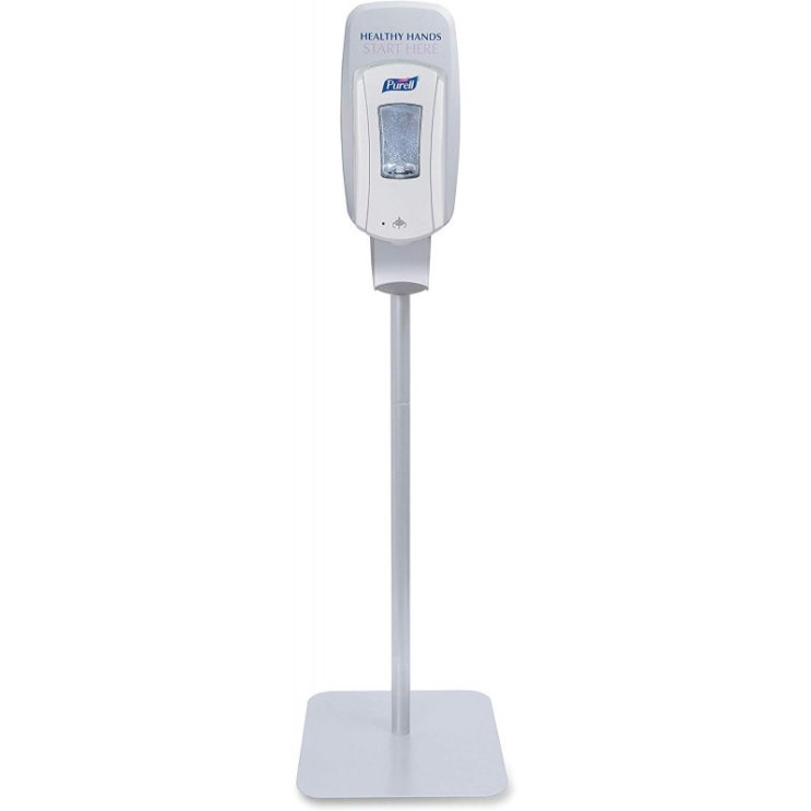  소문난 꿀템 PURELL 손 소독제 디스펜서 플로어 스탠드 밝은 회색 PURELL LTX 또는 TFX 터치 프리 손 소독제 디스펜 1 보고 결정해도 늦지 않아요~