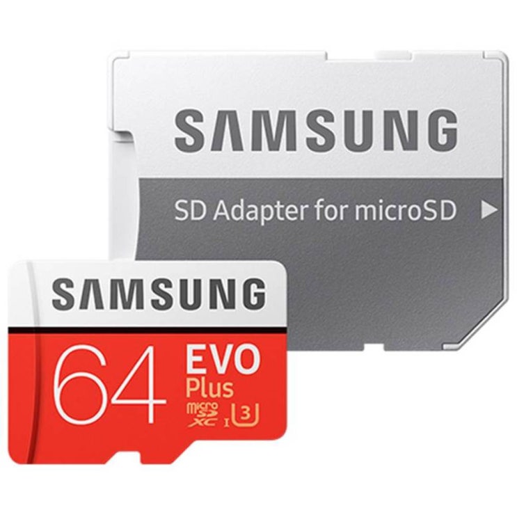  삼성전자 EVO 마이크로SD카드  SD 어댑터 MBMC64GAKR 64GB