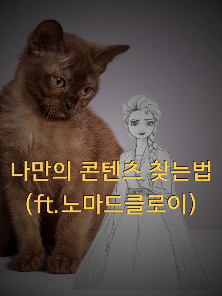  나만의 콘텐츠 찾는 방법 (ft. 노마드클로이)