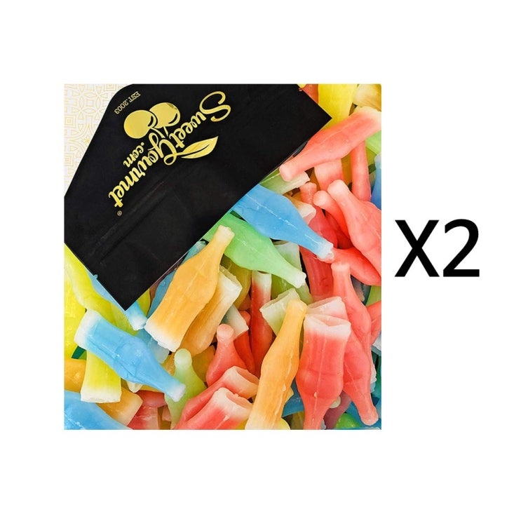   NikLNip 닉클립 왁스병 캔디 1파운드 453g X 2팩 단품