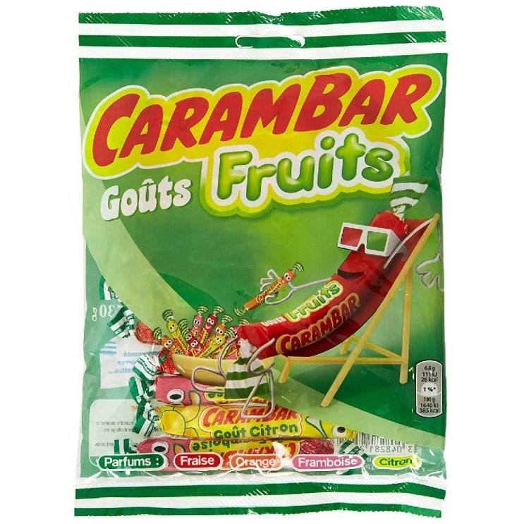   Carambar 카람바 가우트 프룻 과일 맛 모음 130 g 상세페이지참조 130g